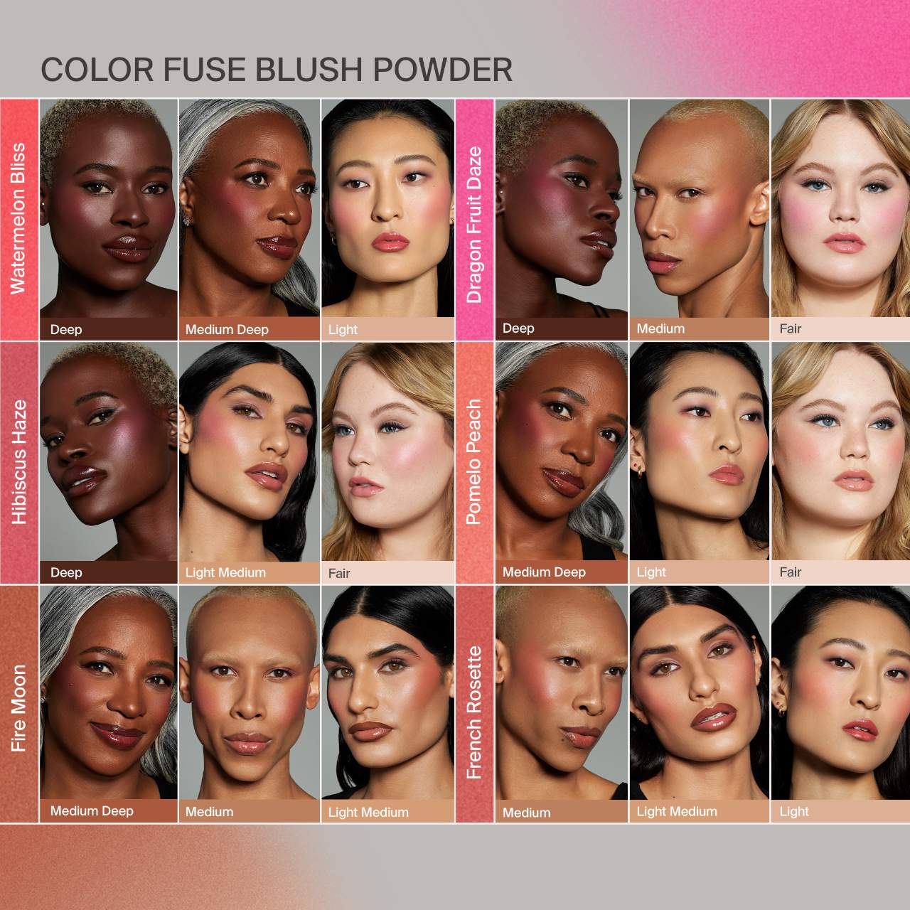 HAUS LABS BY LADY GAGA - Color Fuse Talc-Free Blush Powder With Fermented Arnica | 5 g - Medaid International