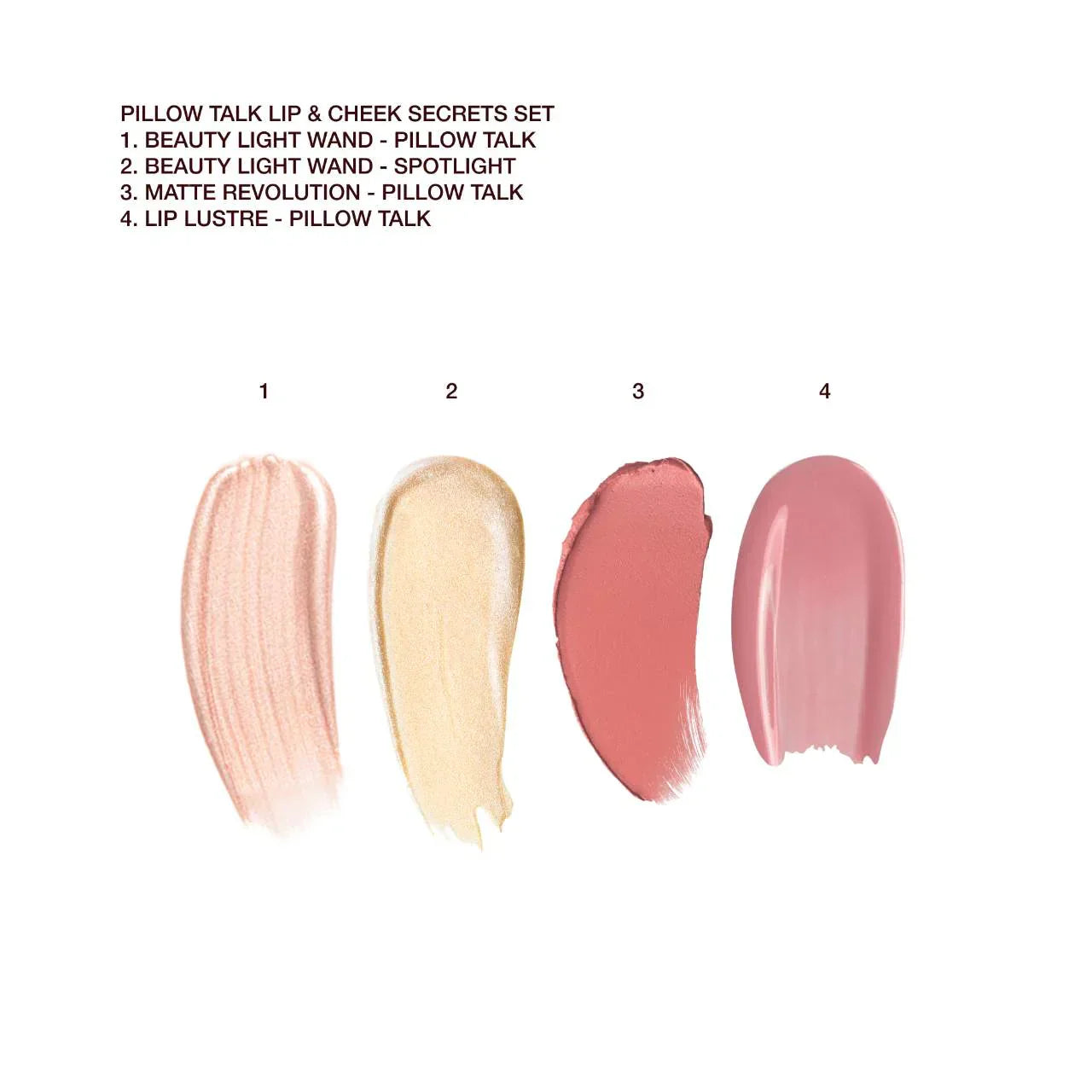 Charlotte Tilbury - Pillow Talk Lip and Cheek Secrets Set | New Limited Edition - Medaid International