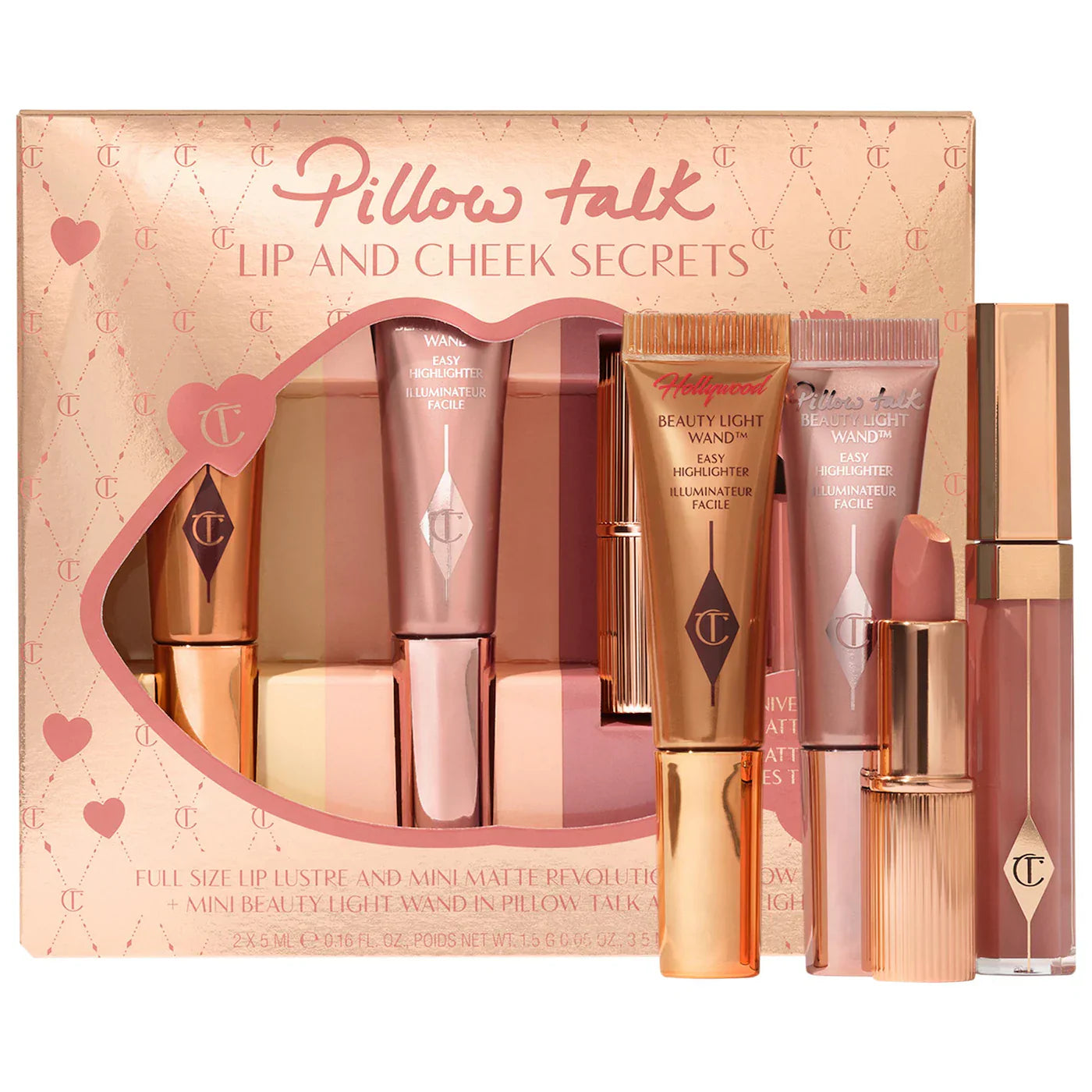 Charlotte Tilbury - Pillow Talk Lip and Cheek Secrets Set | New Limited Edition - Medaid International