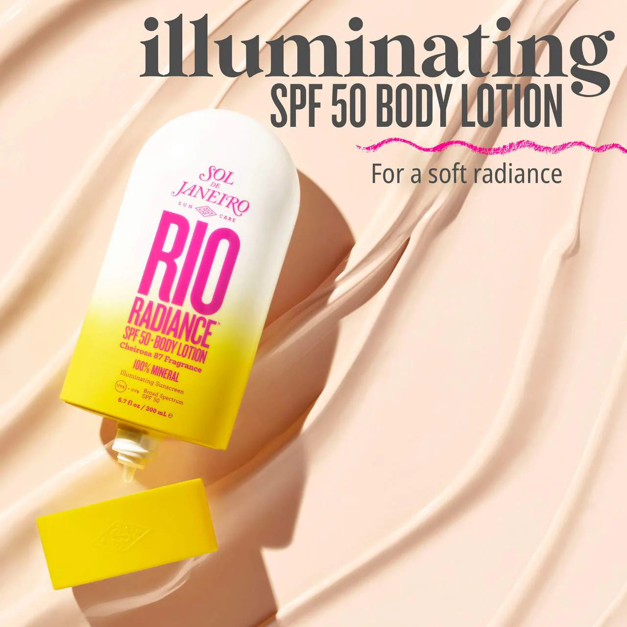 Sol de Janeiro - Rio Radiance™ SPF 50 Mineral Body Lotion Sunscreen with Niacinamide | 200 mL - Medaid International