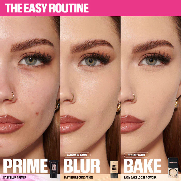 HUDA BEAUTY  Easy Blur Natural Airbrush Foundation with Niacinamide-MACAROON 230N