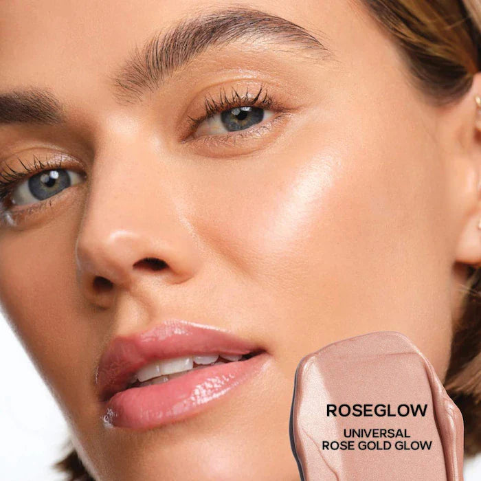 SAIE Glowy Super Gel Illuminated, Primed, Dewy Skin shade- Rose Glow 15 ml