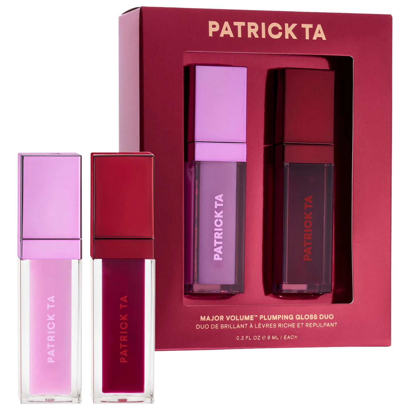 PATRICK TA - MAJOR VOLUME PLUMPING GLOSS DUO | Headliner, Main Stage - Medaid International