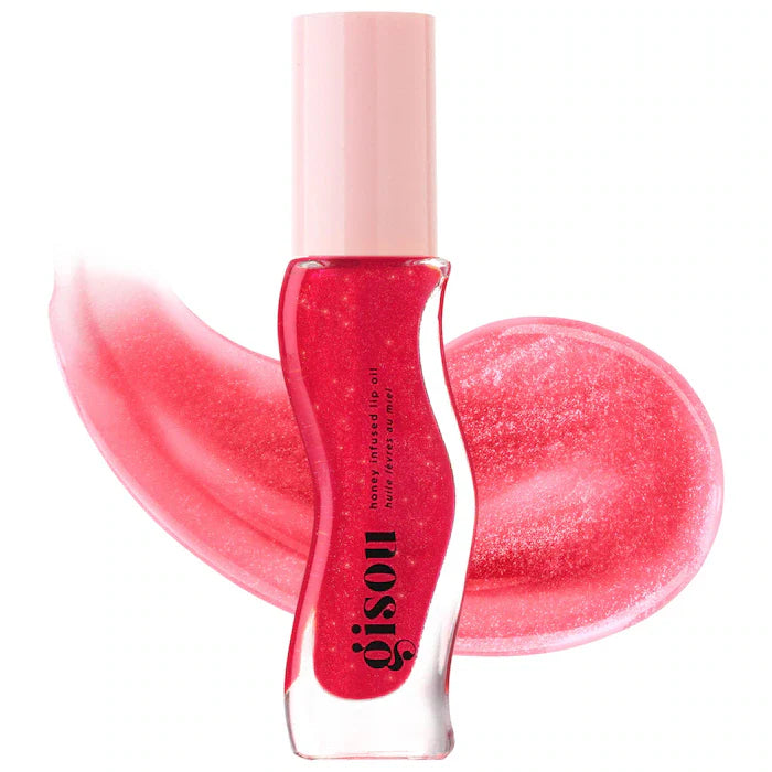 GISOU HONEY INFUSED LIP OIL - CHERRY ON CAKE -