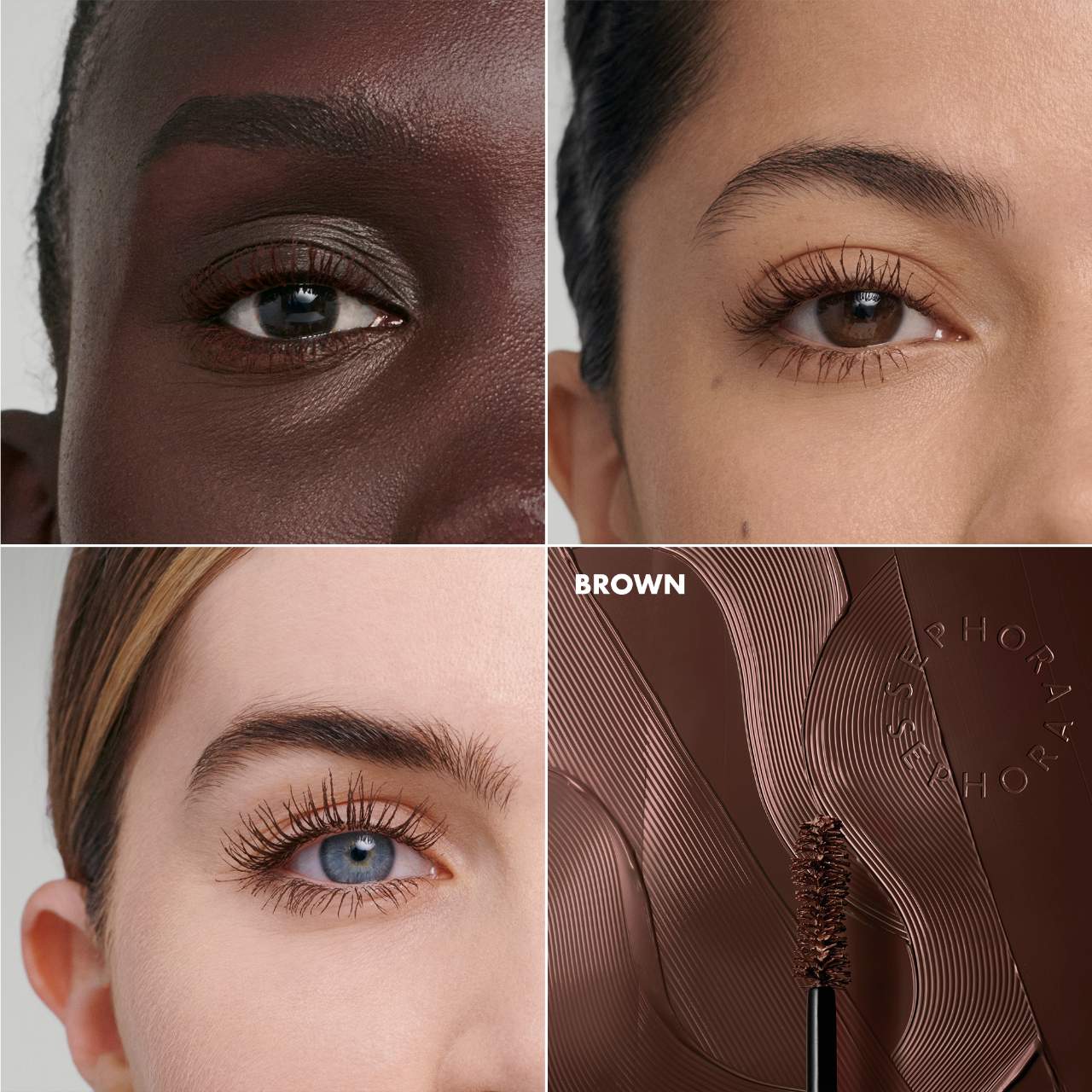 Sephora Size Up Volumizing Mascara Brown 12.5 ml
