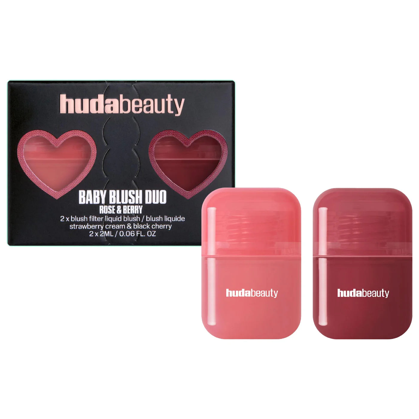 HUDA BEAUTY - Mini Baby Blush Duo Set - Medaid International