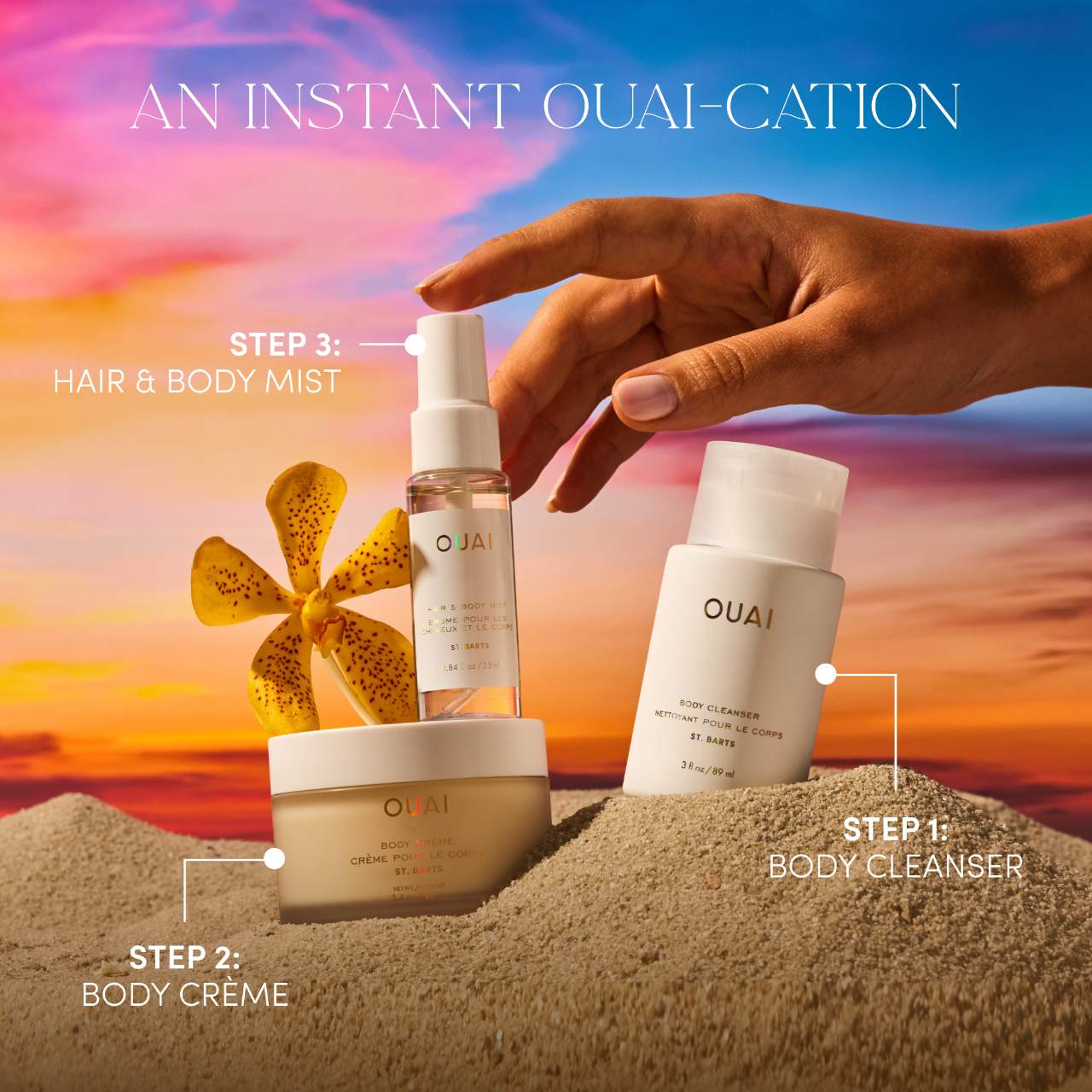 OUAI - Mini St. Bart’s Body Set - Medaid International
