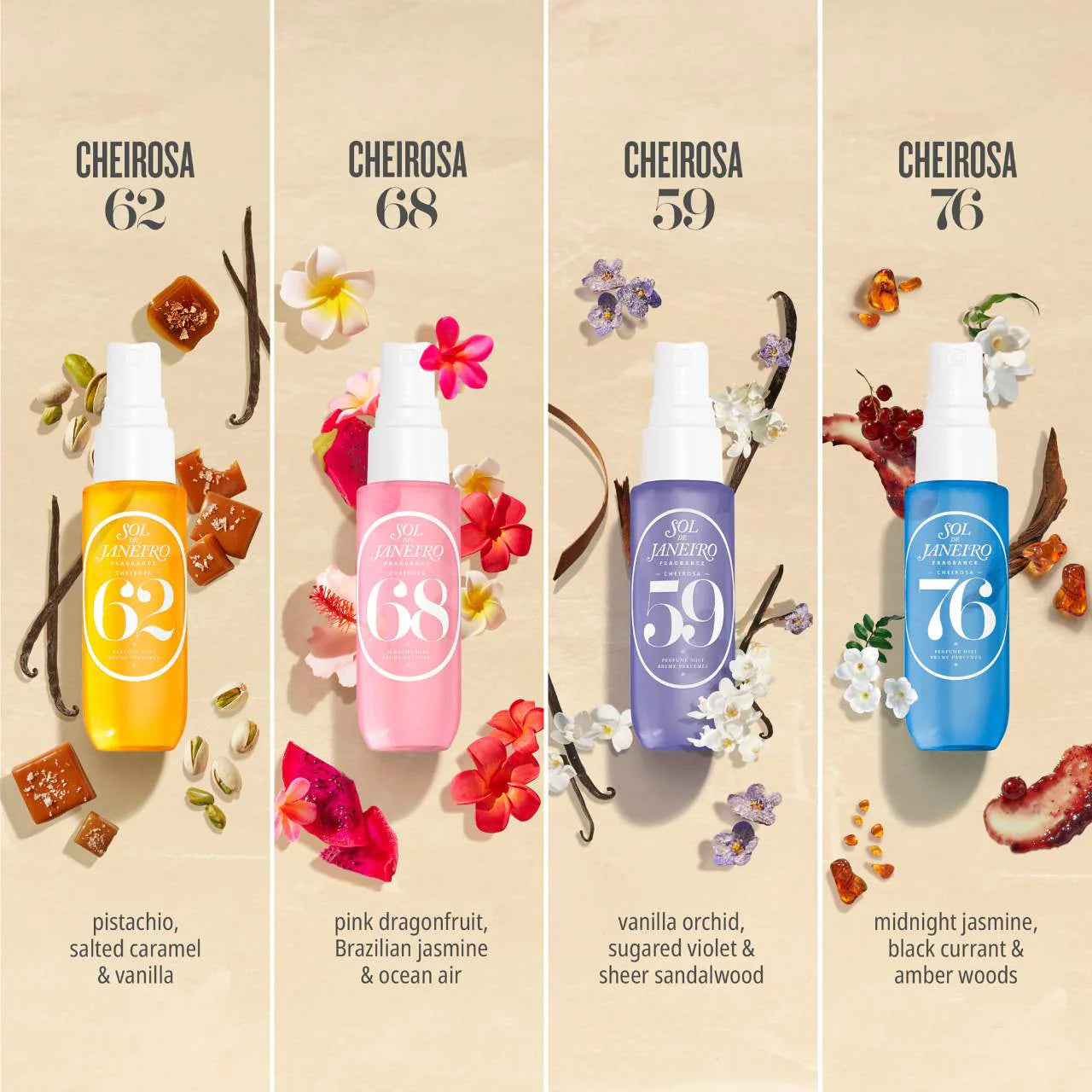 SOL DE JANEIRO - Cheirosa Perfume Mist Set | NEW LIMITED EDITION SPRING 2025 - Medaid International