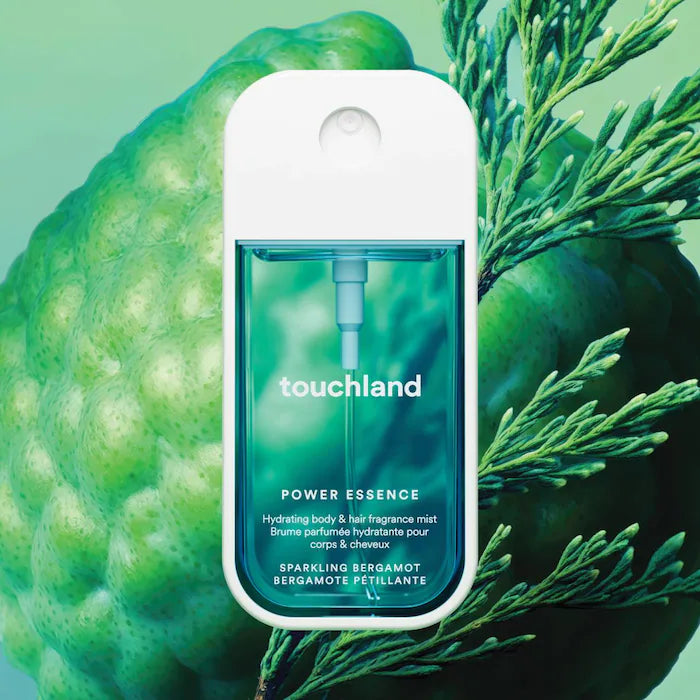 TOUCH LAND  Sparkling Bergamot Power Essence Body & Hair Fragrance Mist-Scent: Sparkling Bergamot