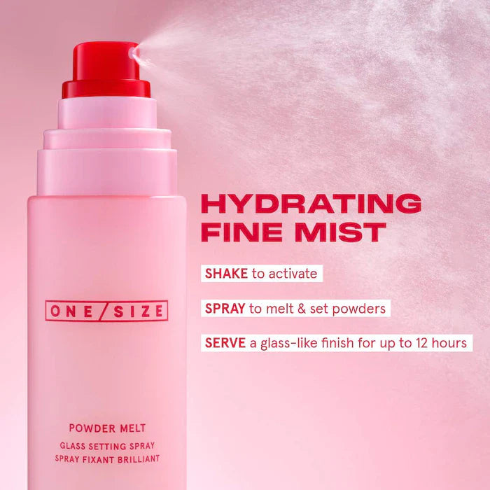 ONE SIZE POWDER MELT - GLASS SETTING SPRAY 100ML