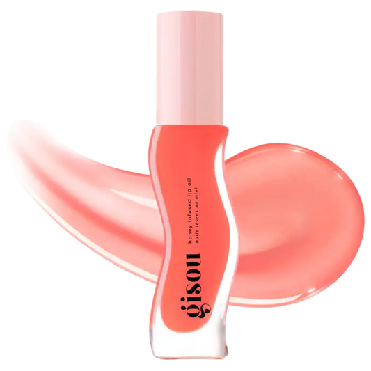 Gisou  Honey Infused Hydrating Lip Oil-Beellini Peach - Sheer Soft Peach