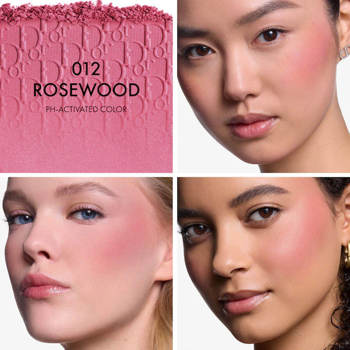 DIOR  Rosy Glow Powder BlushColor: 012 RoseWOOD