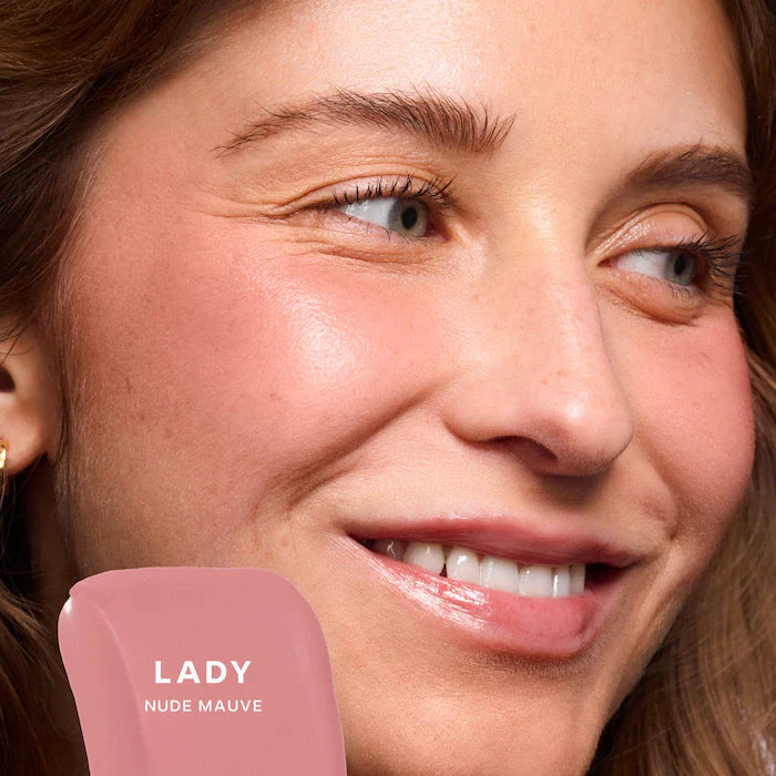 Saie  Dew Blush Liquid Cream Blush Color: Lady - Nude Mauve