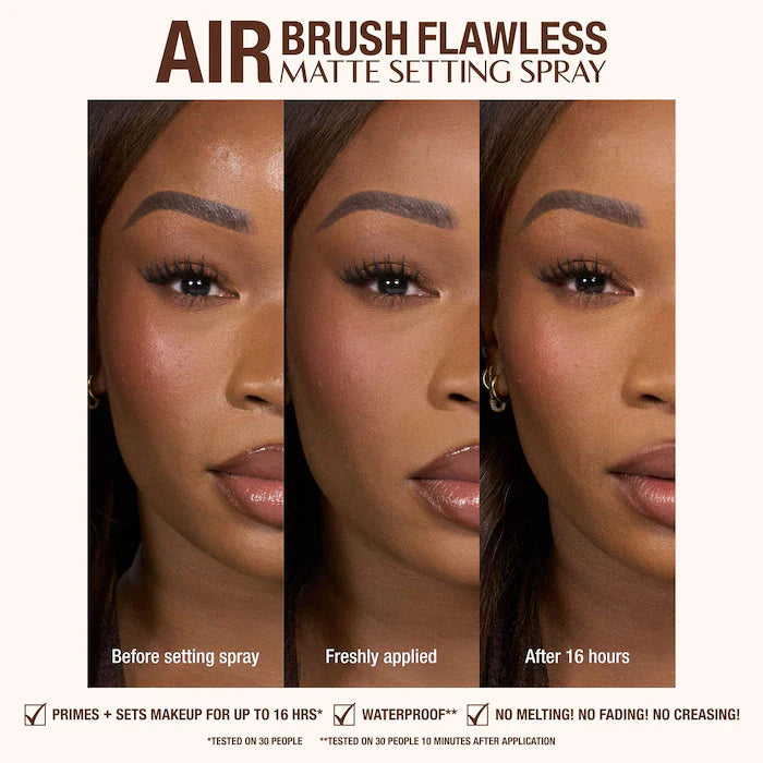 Charlotte Tilbury  Airbrush Flawless Matte Blurring & Waterproof Setting Spray-100ML