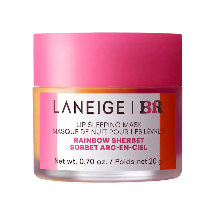 LANEIGE  Lip Sleeping Mask Intense Hydration with Baskin Robbins Rainbow Sherbet