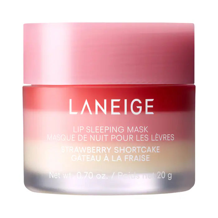 LANEIGE  Lip Sleeping Mask Intense Hydration with Vitamin C-Color: Strawberry Shortcake