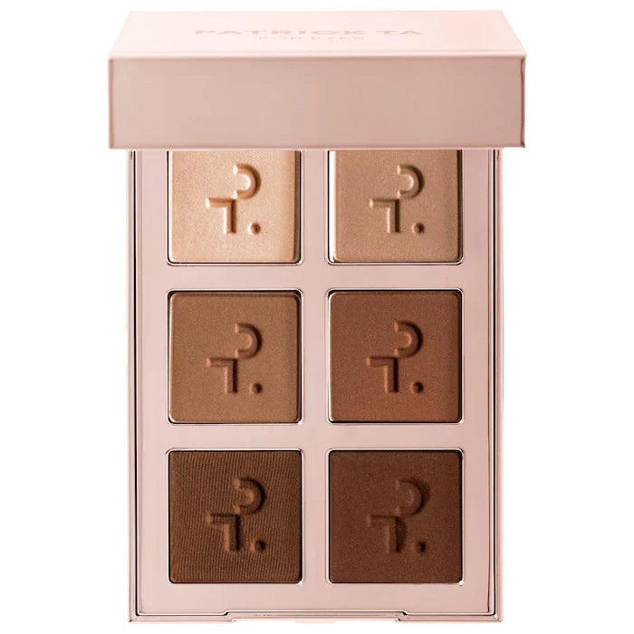 PATRICK TA  Major Dimension Essential Artistry Edit Eyeshadow Palette-MEDIUM