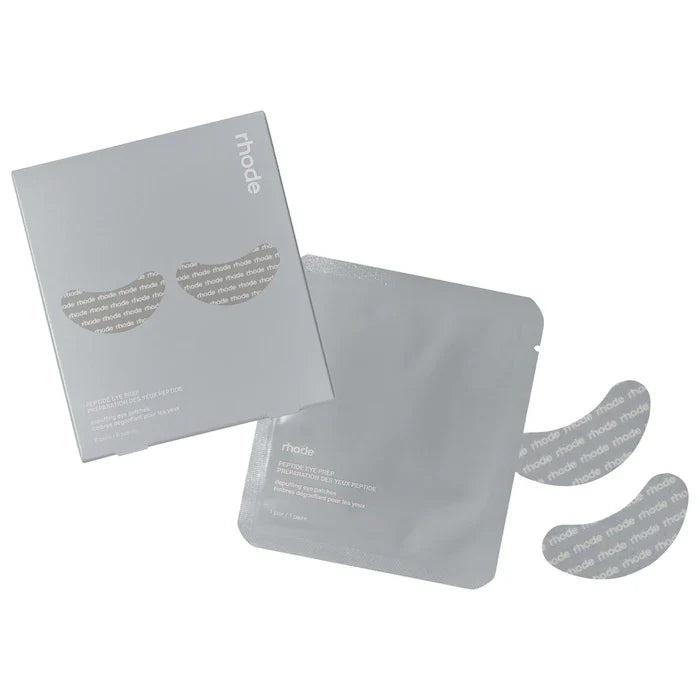 rhode  Peptide Eye Prep Depuffing Eye Patches 6 pairs /12 patches