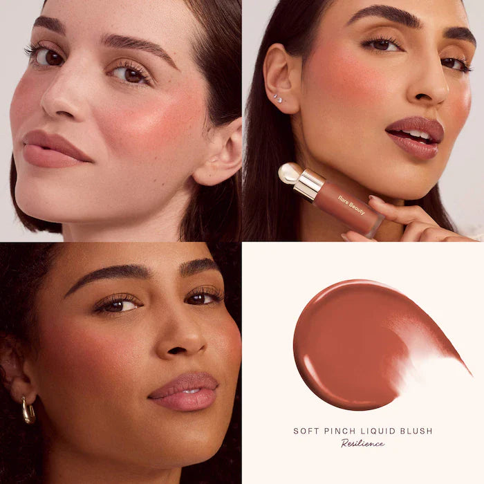 Rare Beauty by Selena Gomez  Soft Pinch Liquid Blush-Color: Resilience - warm chestnut