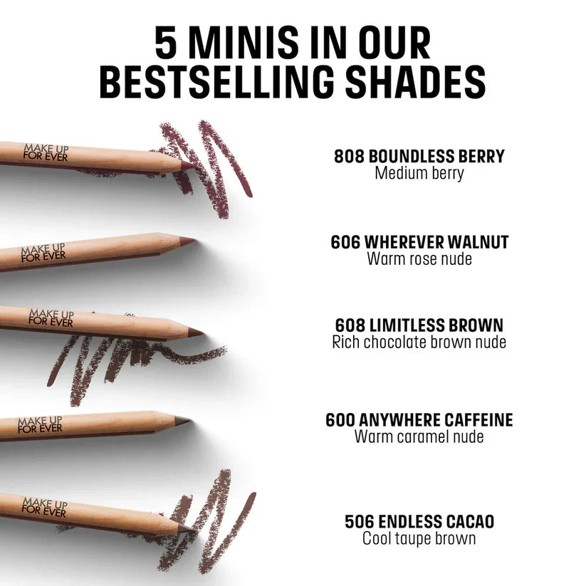 MAKE UP FOR EVER - ARTIST COLOR PENCIL BEST SELER SET