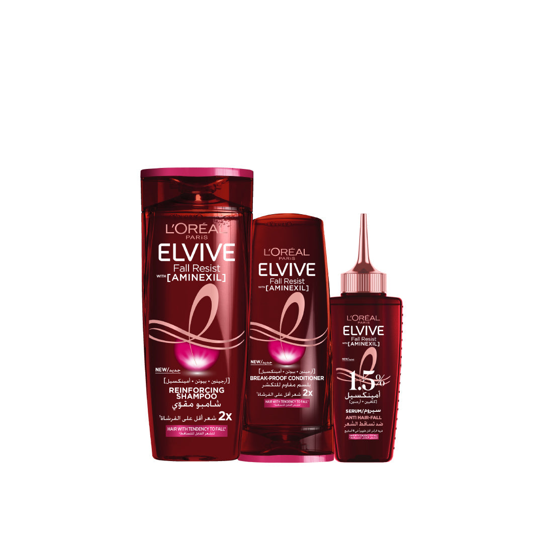 L'Oreal Paris Elvive Fall Resist Full Routine Bundle At 15% Off - Medaid International