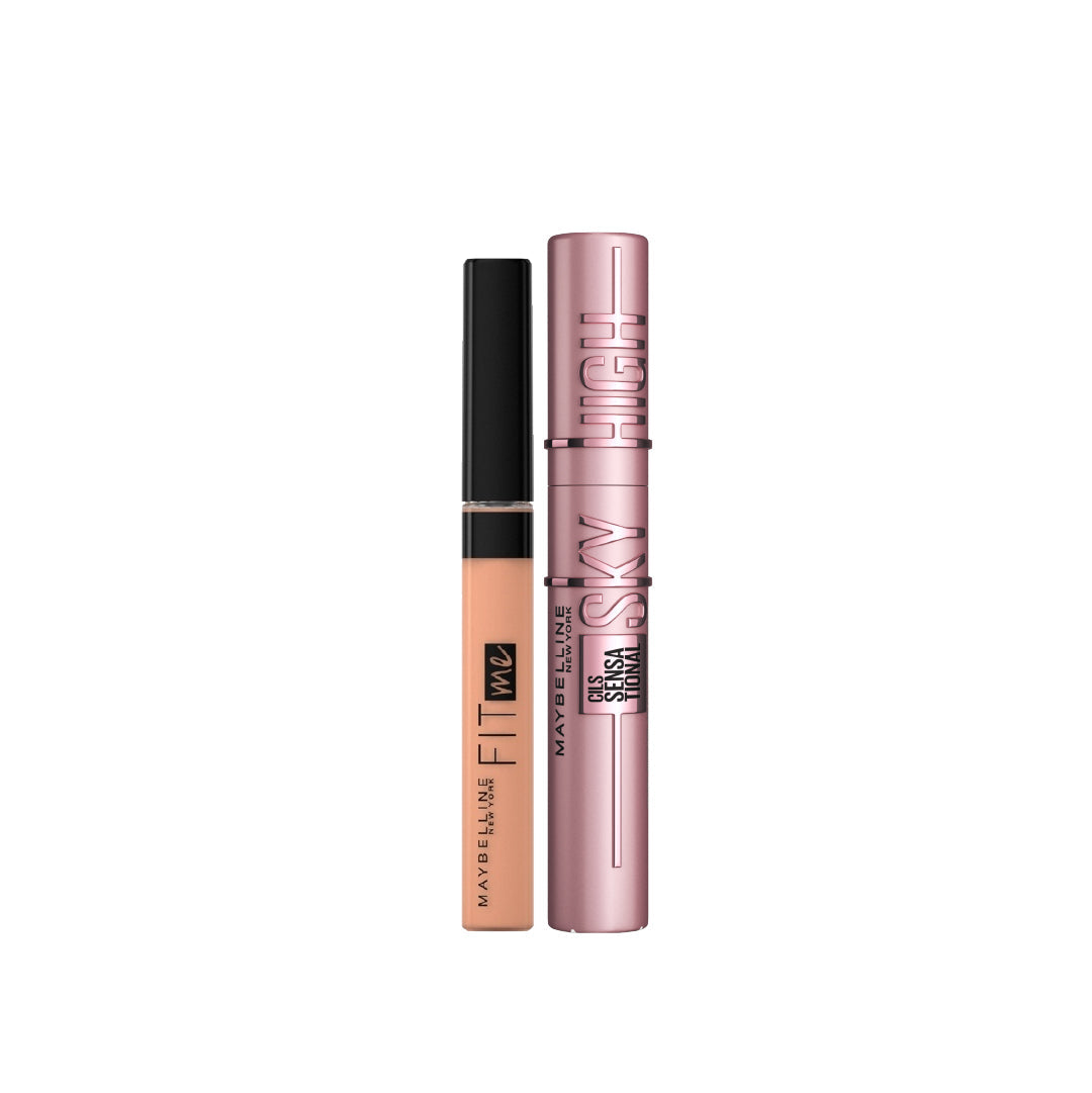 Maybelline Fit Me Concealer X  Mascara Bundle with 15% OFF - Medaid International