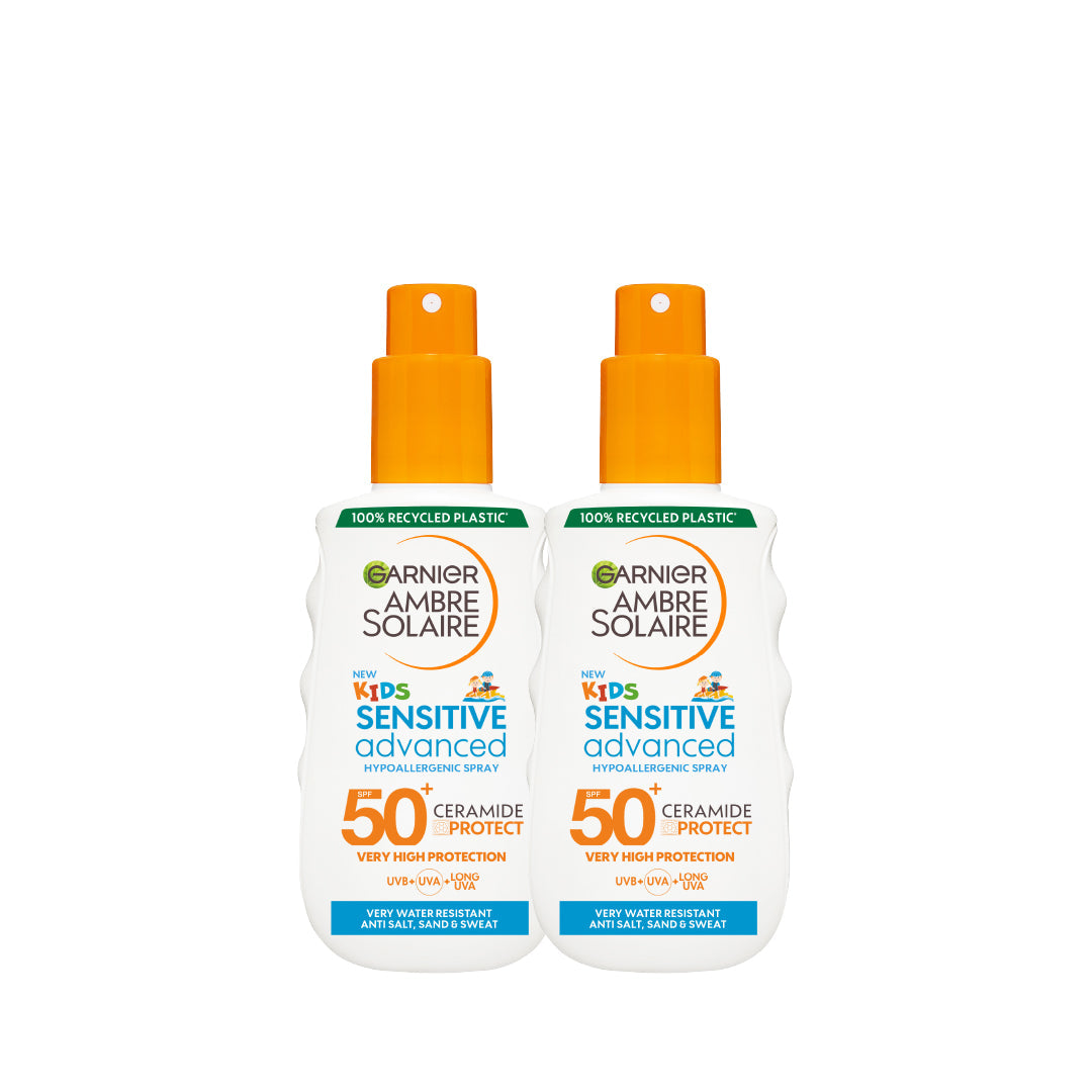 Garnier Ambre Solaire SPF 50+ Sunscreen For Kids Duo Bundle At 20% Off