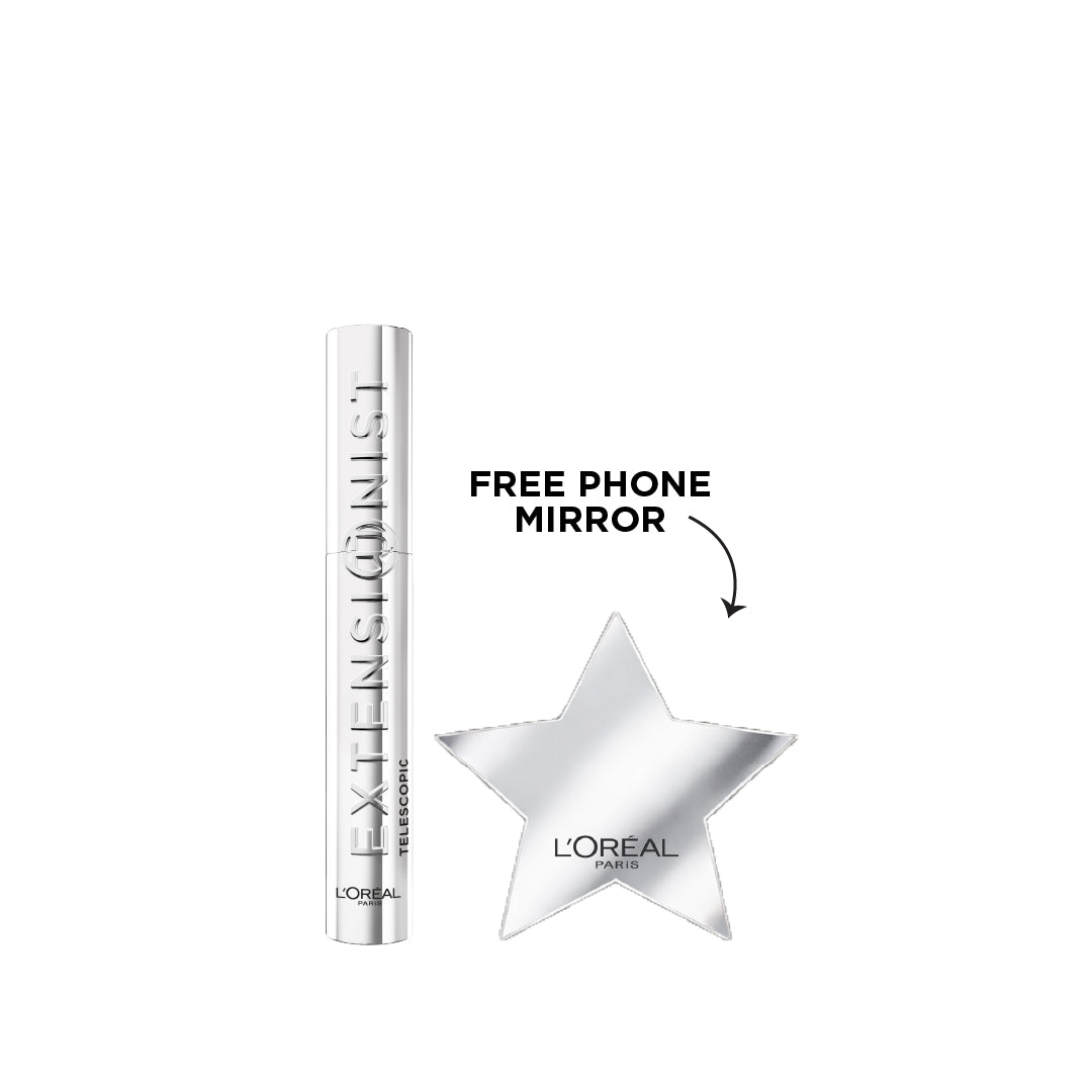 L’Oréal Paris Telescopic Extensionist Mascara + Free Mirror Bundle