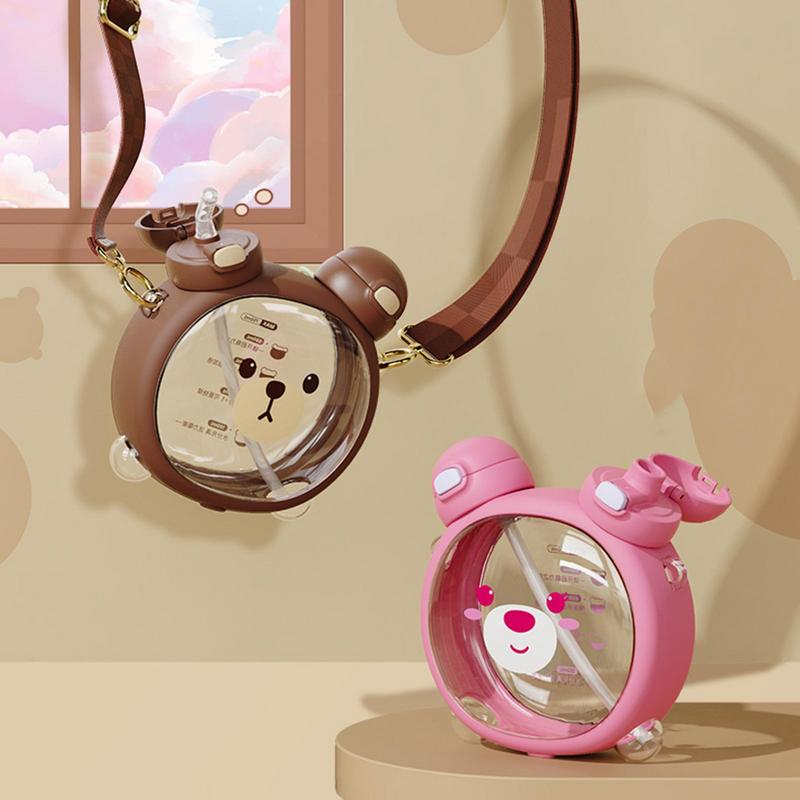 750 ML Bear Water Bottle Kids 2 in 1