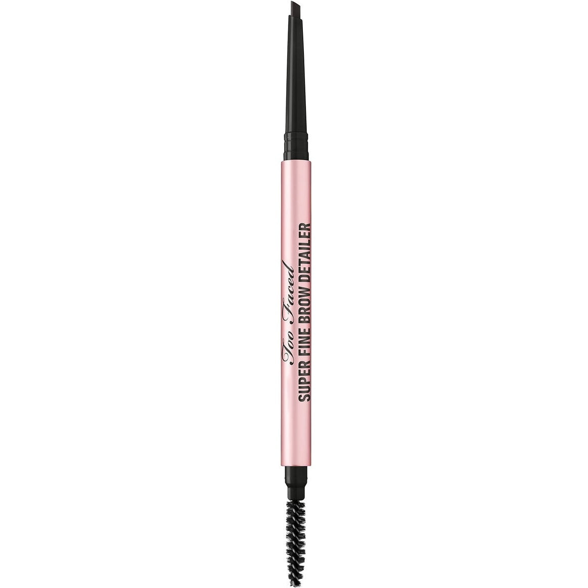 Too Faced Super Fine Brow Detailer Eyebrow Pencil Soft Black
