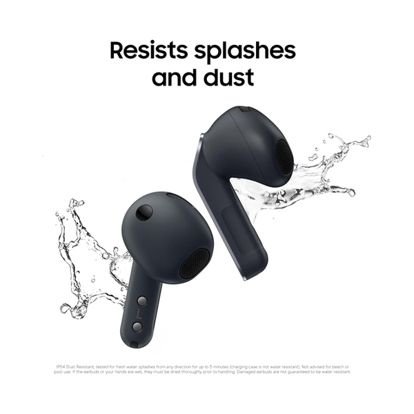 Samsung Galaxy Buds 4 (2026) AI True Wireless Bluetooth Earbuds, Noise Cancelling, Hi-Res Audio, 1-Way Speaker, New Fit, IP54, Live Translation