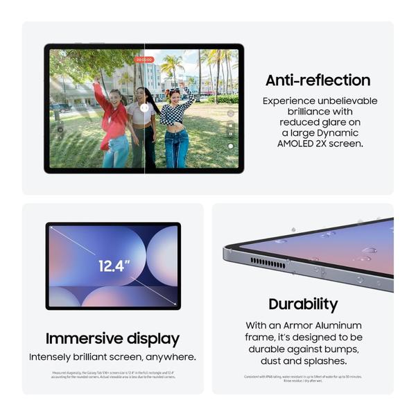 Samsung Galaxy Tab S10 Plus 12.4" 12GB/256GB, Wi-Fi, X820