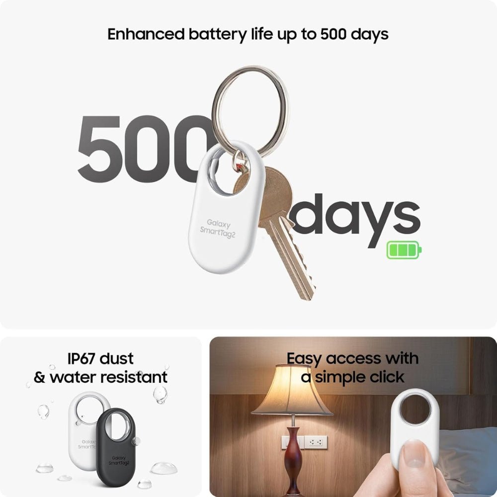 Samsung Galaxy SmartTag 2 (4-Pack)