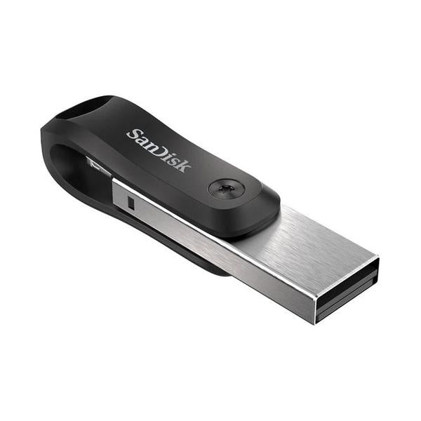 SanDisk 64GB iXpand Flash Drive Go – USB3.0 + Lightning - For iPhone and iPad - Create space on your iPhone - SDIX60N-064G-GN6NN