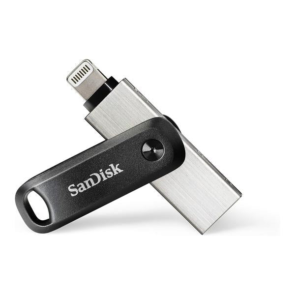 SanDisk 64GB iXpand Flash Drive Go – USB3.0 + Lightning - For iPhone and iPad - Create space on your iPhone - SDIX60N-064G-GN6NN