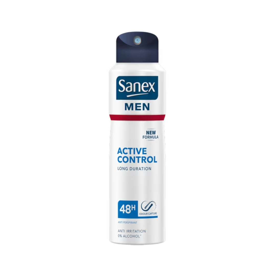 Sanex Men Active Control 48H Aluminium Free Anti-Perspirant Spray - Medaid International