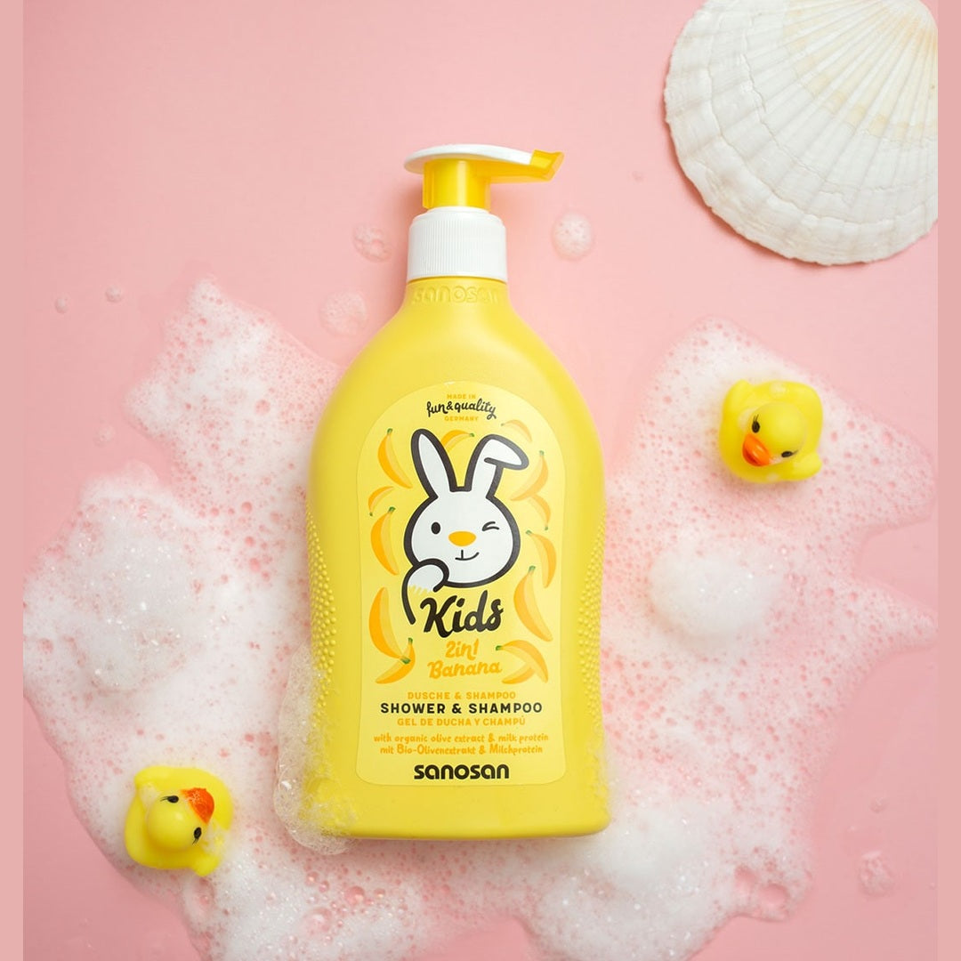 Sanosan Kids Shower & Shampoo Banana 400ml