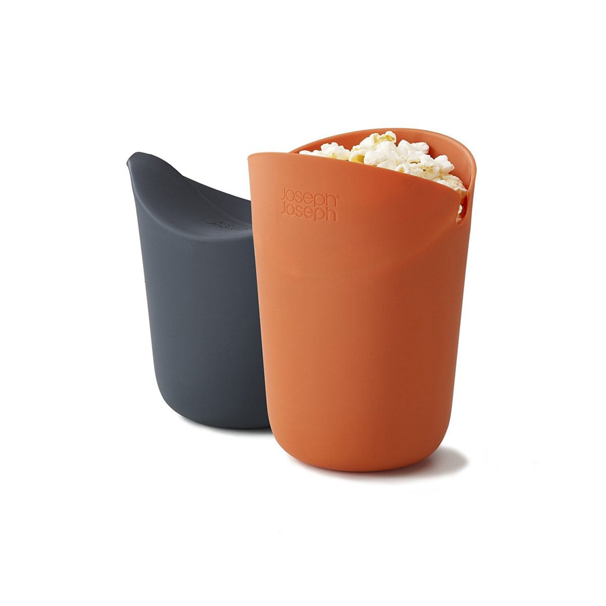 Joseph Joseph M-Cuisine Portion Popcorn Maker – Orange/Grey Set of 2