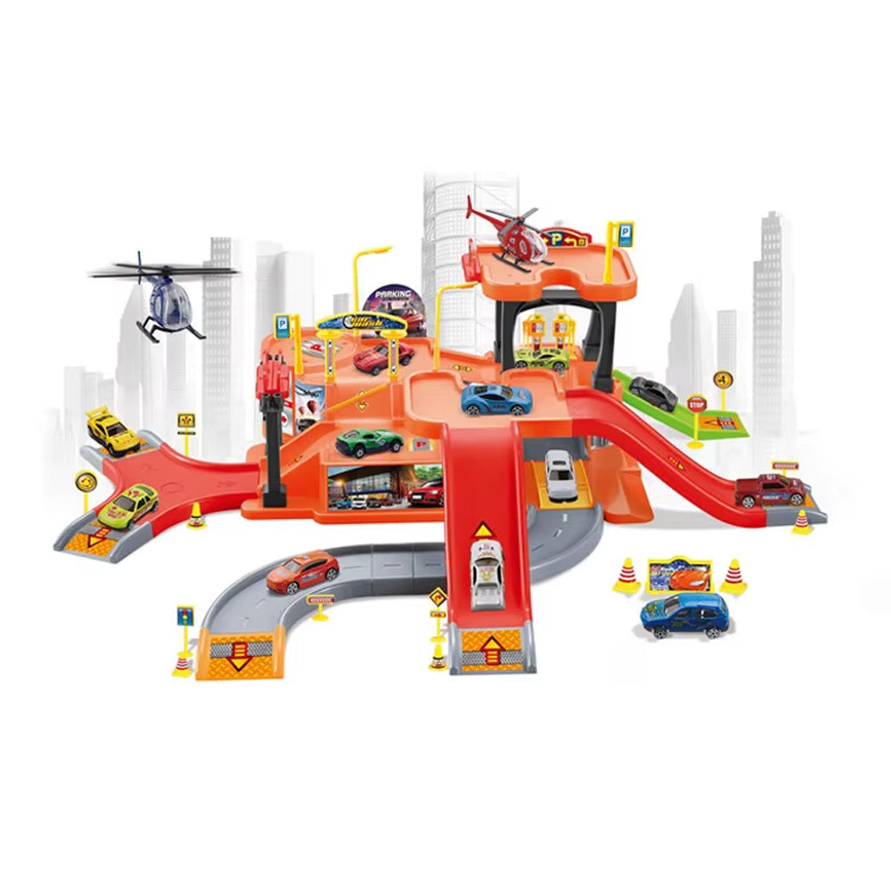 (Net) Assembling Racing Track Orbit Series Parking Lot Toys Lebanon