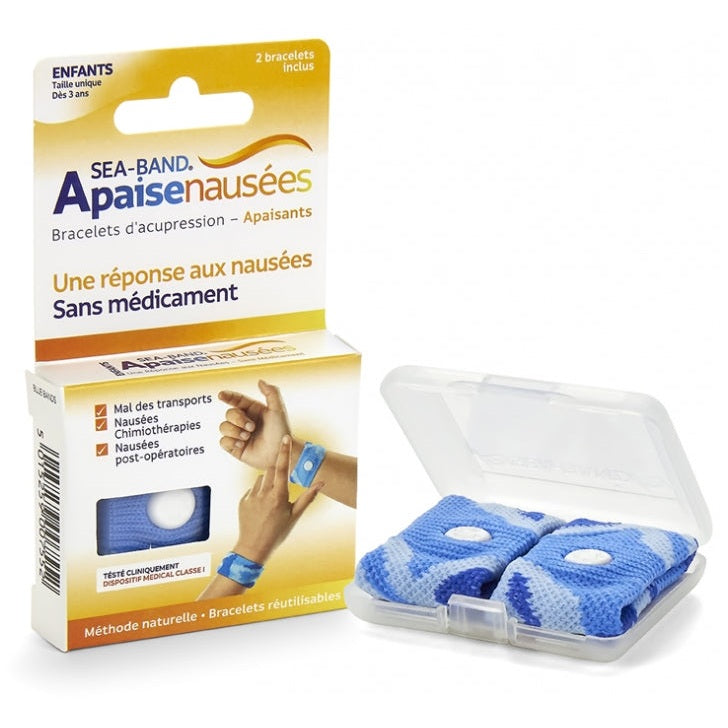Sea Band - Kids Nausea Relief Blue - Medaid International