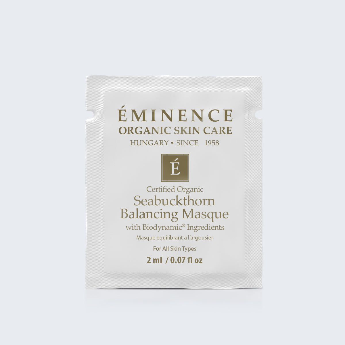 Eminence Organics Seabuckthorn Balancing Masque Foil Sample - Medaid International