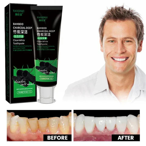 Bamboo Charcoal Toothpaste معجون أسنان بالفحم النباتي