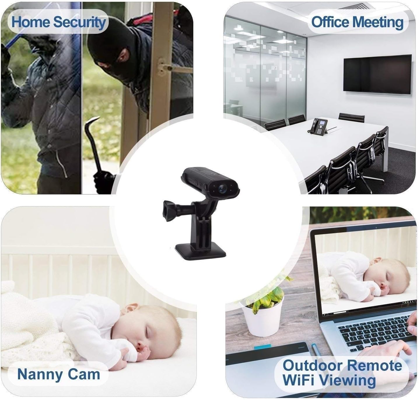 1080P Portable WiFi Hidden Camera