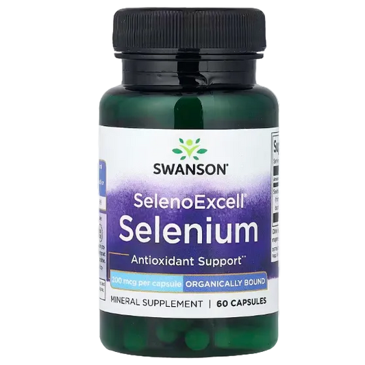 Swanson Vitamins, SelenoExcell®, Selenium, 200 mcg, 60 Capsules