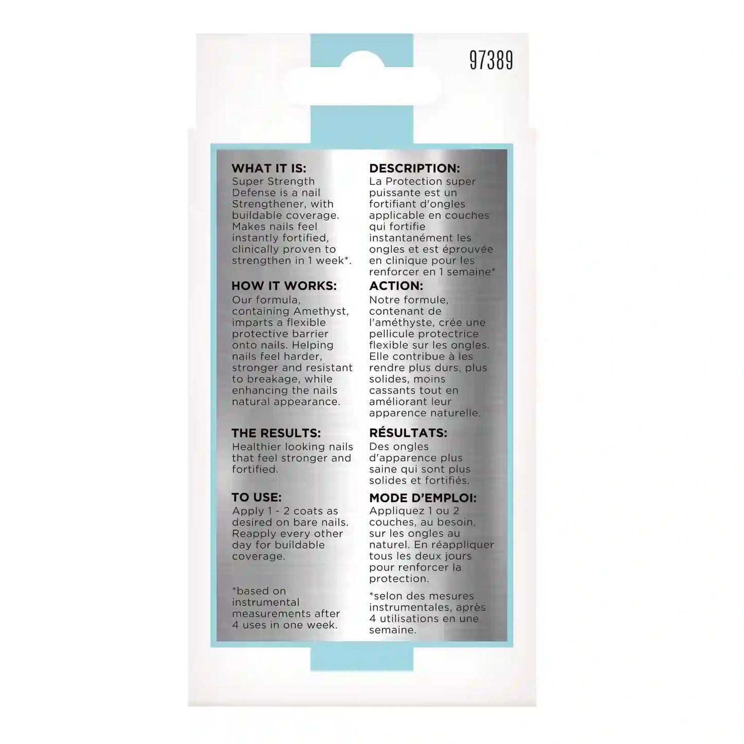 Sally Hansen Repair + Rescue Super Strength Defense 13.3mL