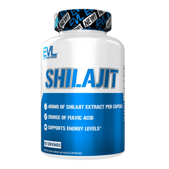 Evlution Nutrition Shilajit, Energy & Mood Support, 400mg Shilajit Extract, 60 Servings