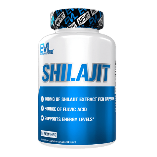 Evlution Nutrition Shilajit, Energy & Mood Support, 400mg Shilajit Extract, 60 Servings