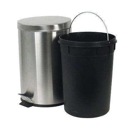 Kela Pedal bin Silver Matt - 12L