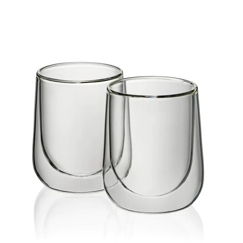Kela Cappuccino Glass Fontana 2pcs