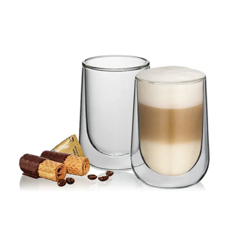 Kela Latte-Macchiato 2 pcs Glass Fontana